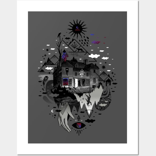 House is Not a Home Wall Art by chaos_magic